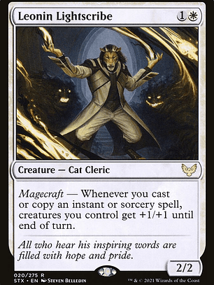 Leonin Lightscribe (Strixhaven: School of Mages)
