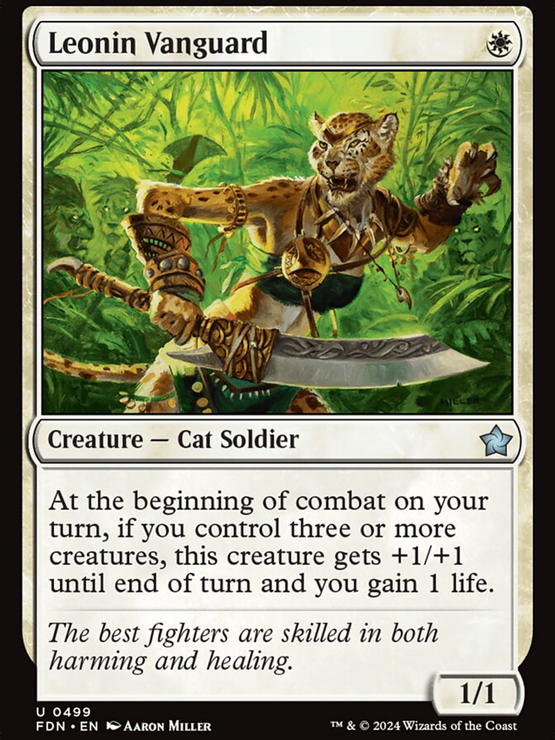 Leonin Vanguard (Foundations) 1