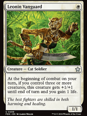Leonin Vanguard (Foundations)