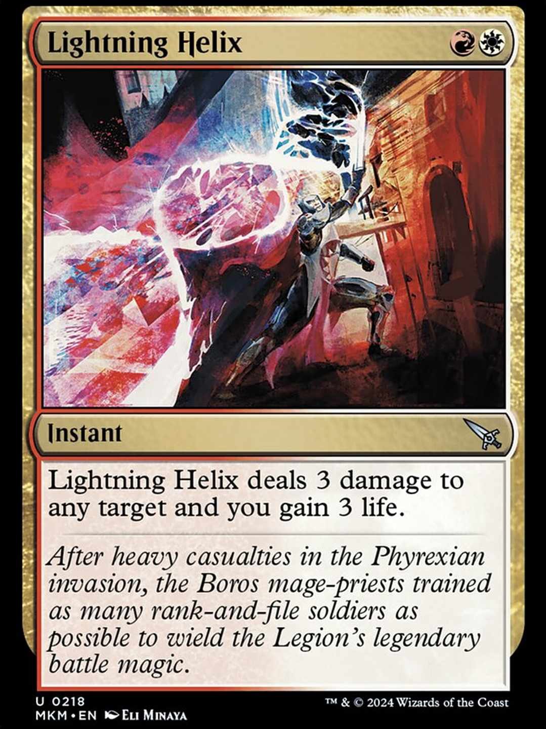 Lightning Helix (Murders at Karlov Manor) 1