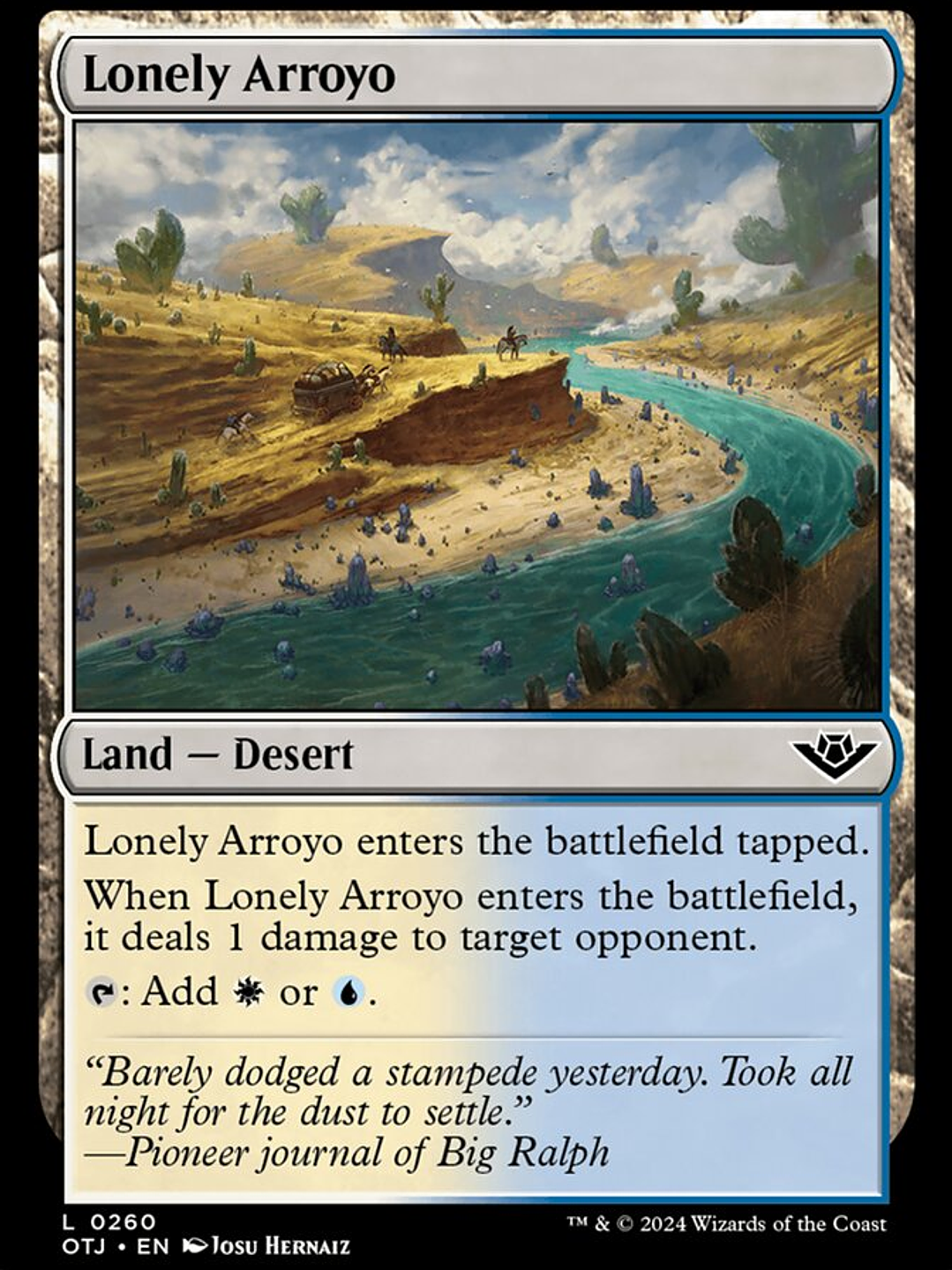 Lonely Arroyo (Outlaws of Thunder Junction) 1