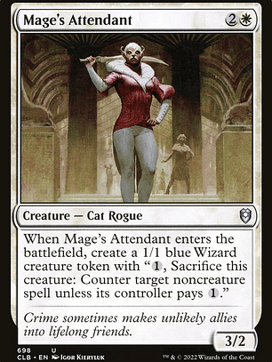 Mage's Attendant (Commander Legends: Battle for Baldur's Gate)