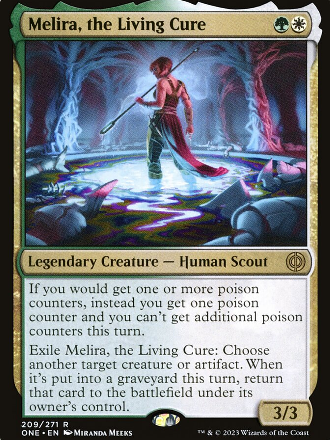 Melira, the Living Cure (Phyrexia: All Will Be One) 1