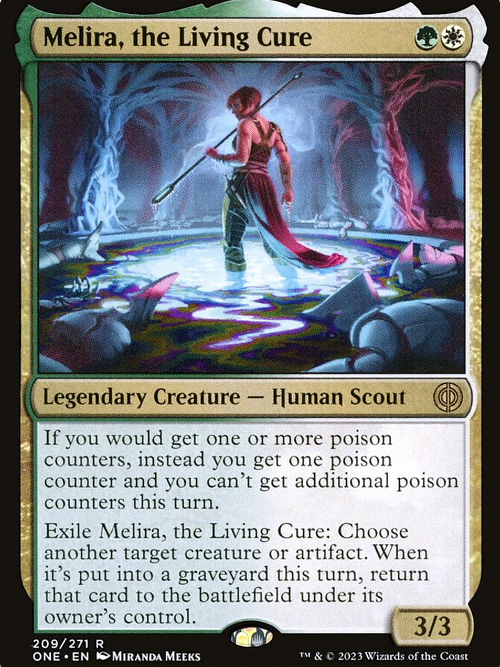 Melira, the Living Cure (Phyrexia: All Will Be One) 1