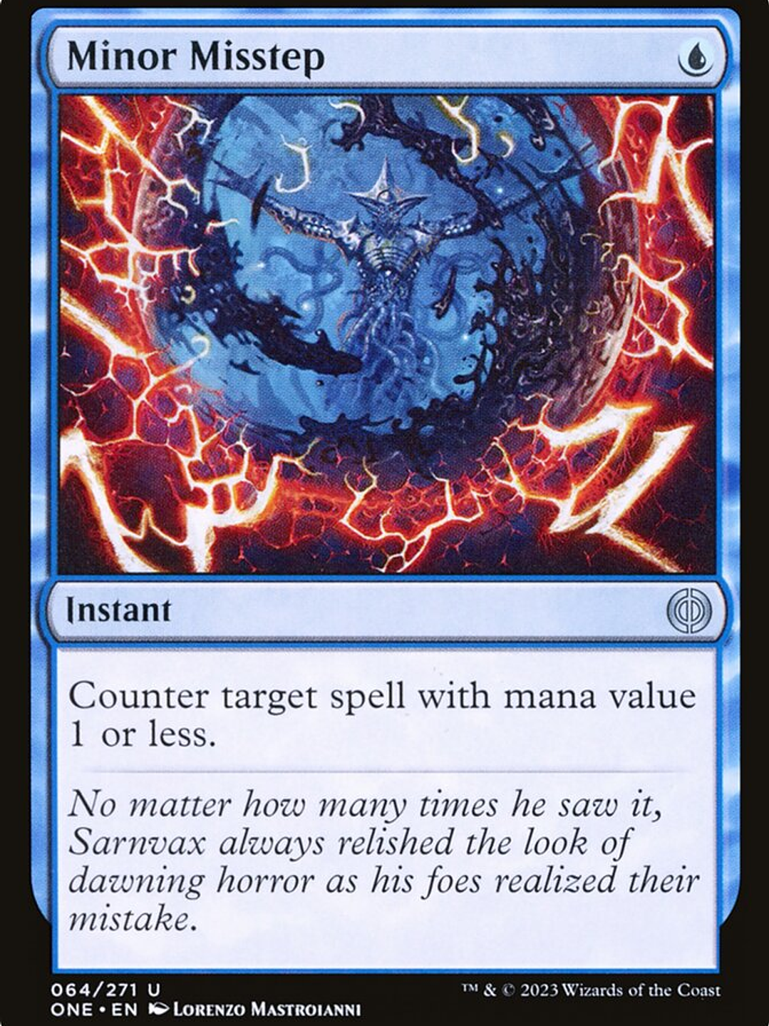 Minor Misstep (Phyrexia: All Will Be One) 1