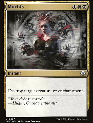 Mortify (March of the Machine Commander)