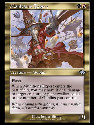 Munitions Expert (Modern Horizons 2 Timeshifts)