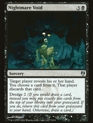 Nightmare Void (Duel Decks: Izzet vs. Golgari)