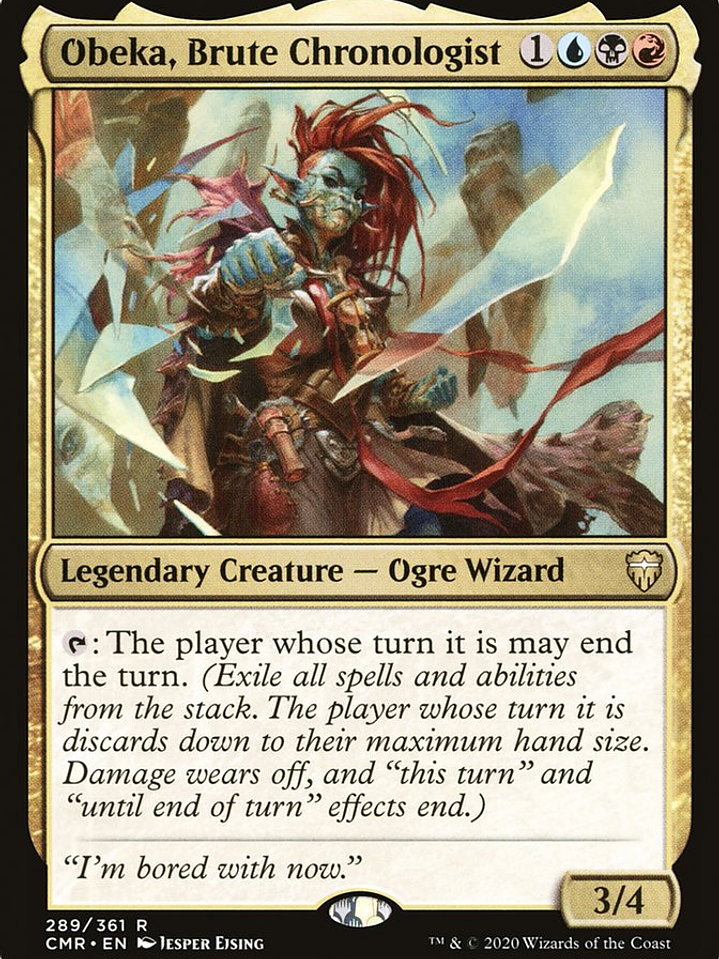 Obeka, Brute Chronologist (Commander Legends) 1
