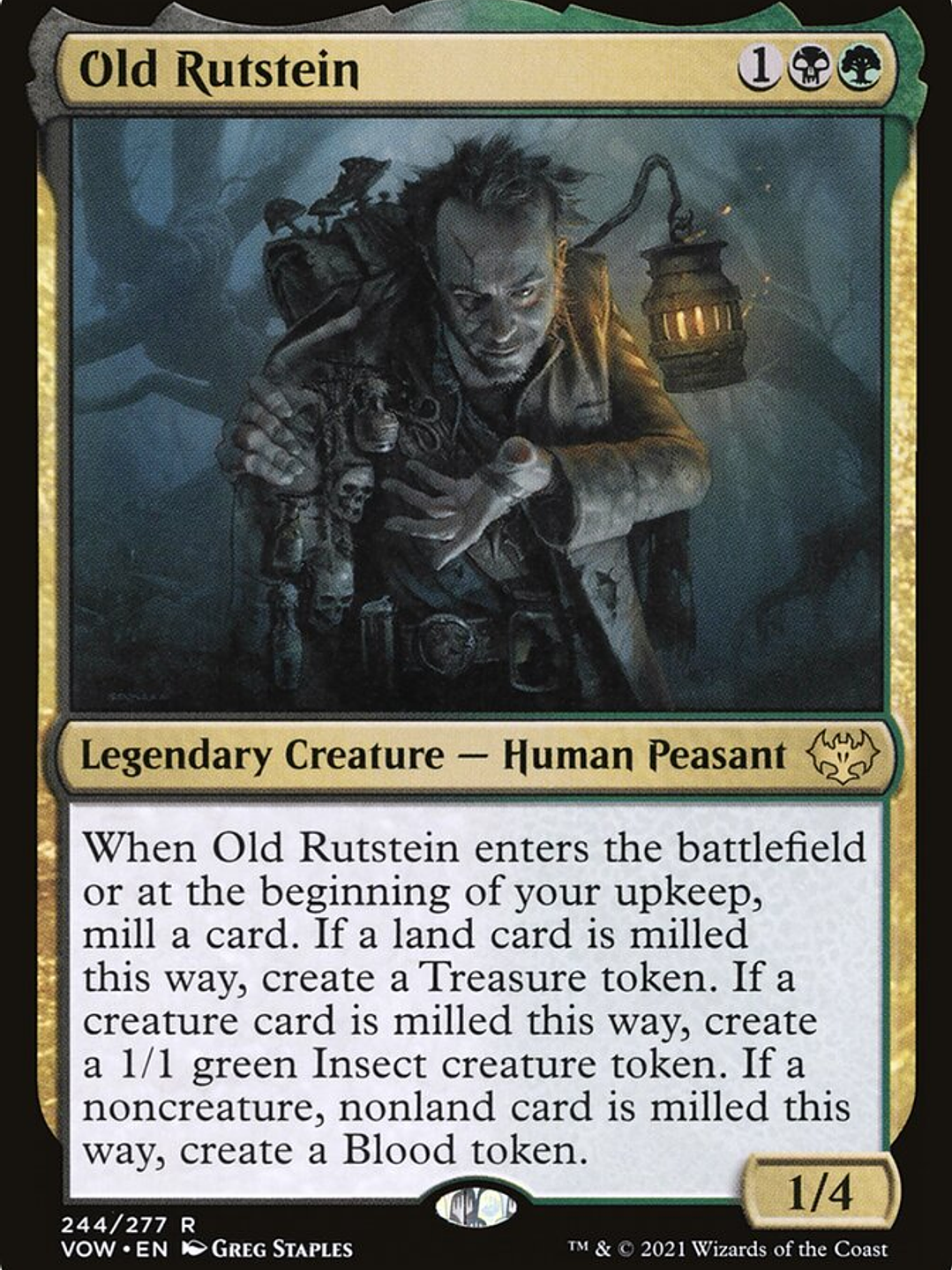 Old Rutstein (Innistrad: Crimson Vow) 1