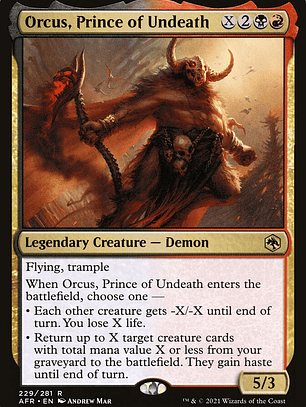 Orcus, Prince of Undeath (Adventures in the Forgotten Realms)