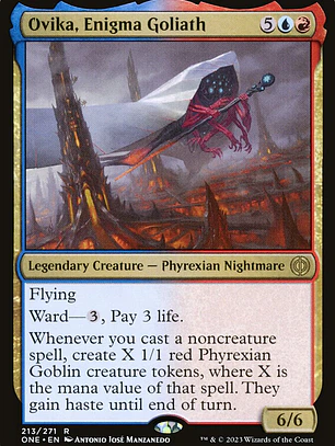 Ovika, Enigma Goliath (Phyrexia: All Will Be One)