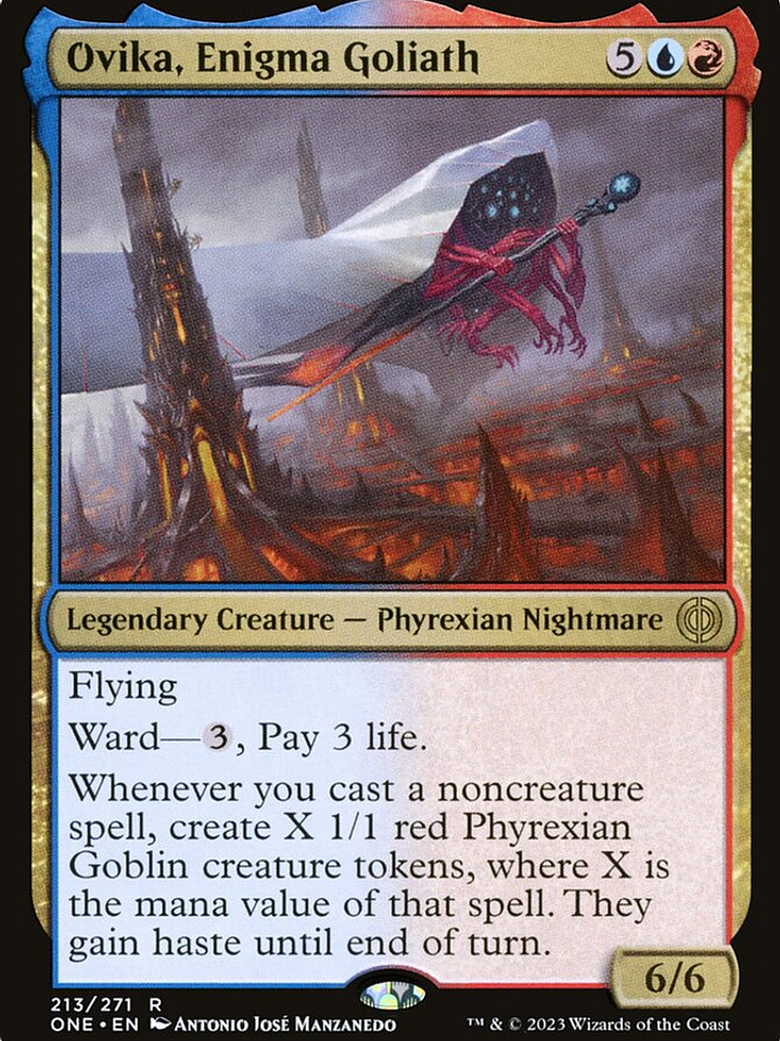 Ovika, Enigma Goliath (Phyrexia: All Will Be One) 1