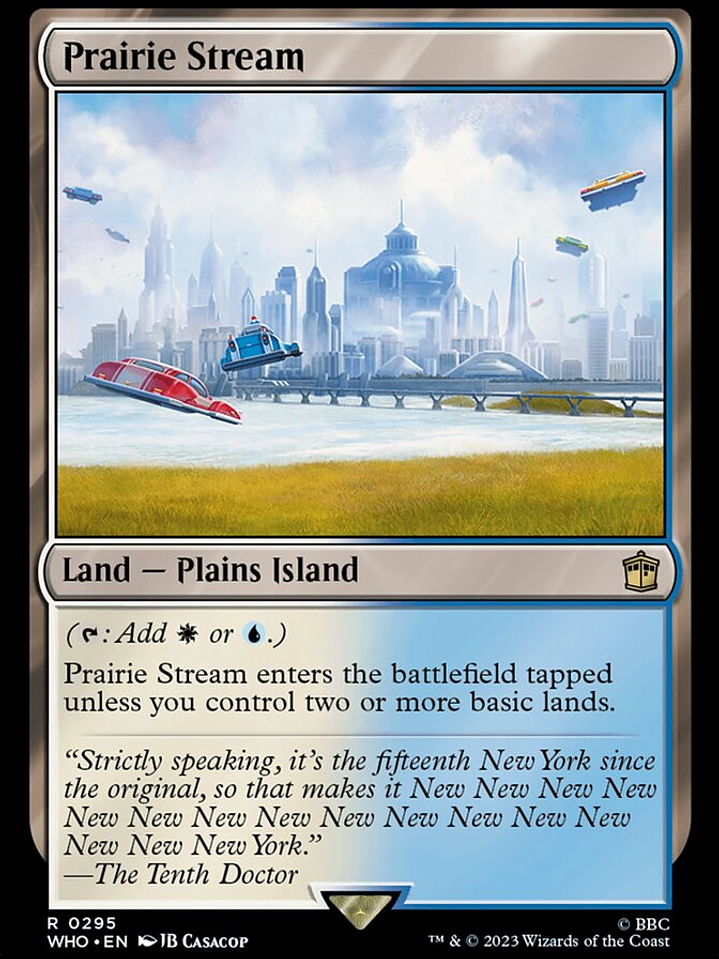 Prairie Stream (Doctor Who) 1