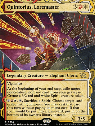 Quintorius, Loremaster (March of the Machine)