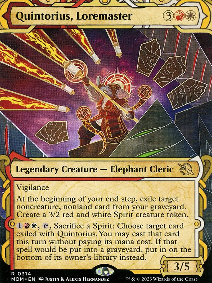 Quintorius, Loremaster (March of the Machine) 1