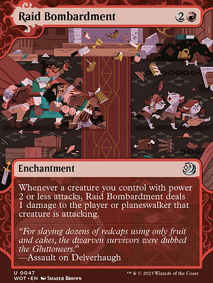 Raid Bombardment (Wilds of Eldraine: Enchanting Tales)
