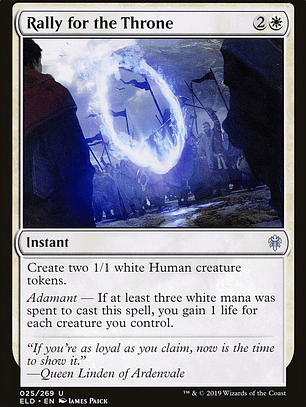 Rally for the Throne (Throne of Eldraine)