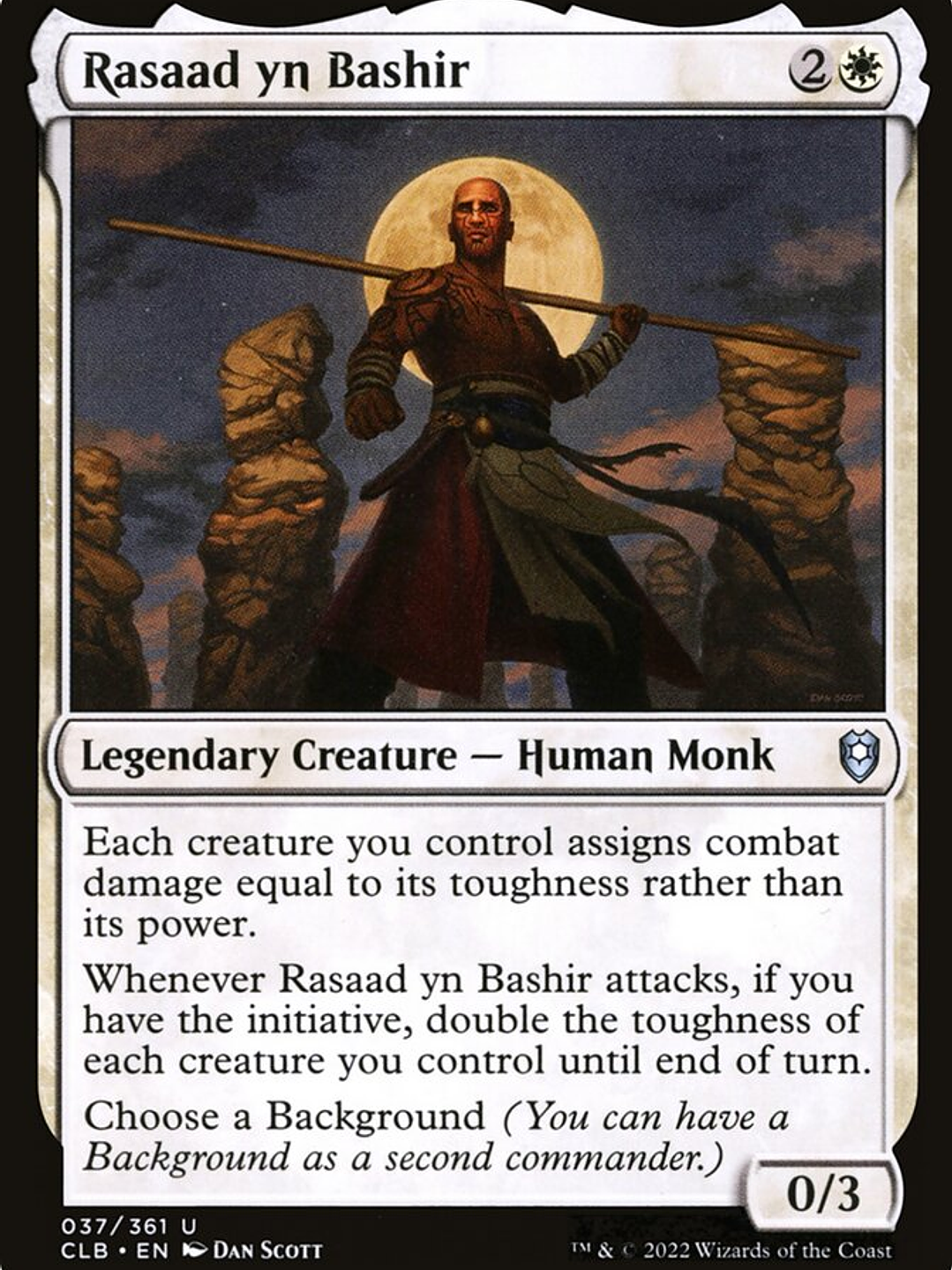 Rasaad yn Bashir (Commander Legends: Battle for Baldur's Gate) 1