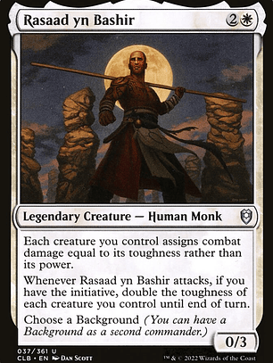 Rasaad yn Bashir (Commander Legends: Battle for Baldur's Gate)