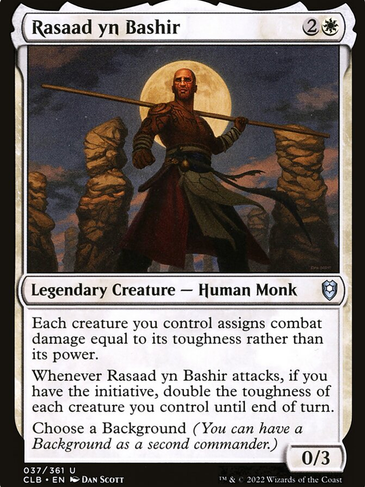 Rasaad yn Bashir (Commander Legends: Battle for Baldur's Gate) 1