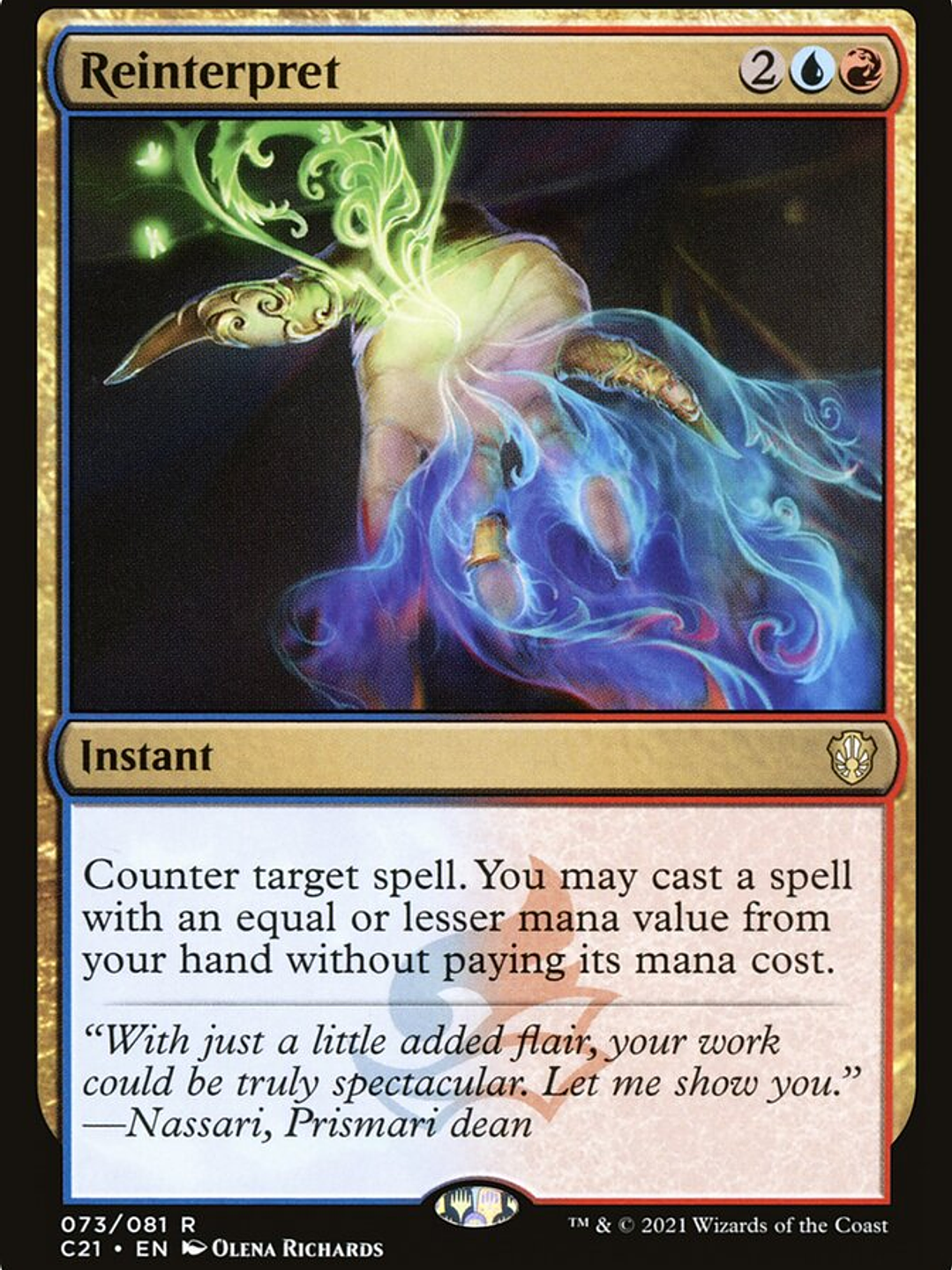 Reinterpret (Commander 2021) 1