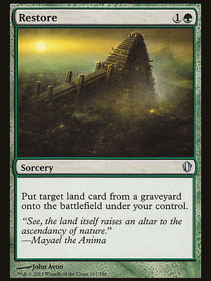 Restore (Commander 2013)