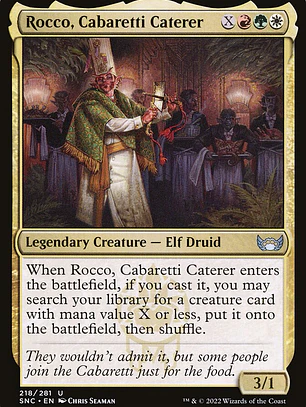 Rocco, Cabaretti Caterer (Streets of New Capenna)