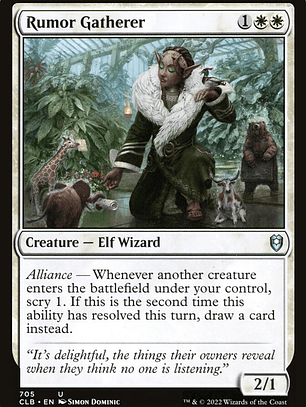 Rumor Gatherer (Commander Legends: Battle for Baldur's Gate)