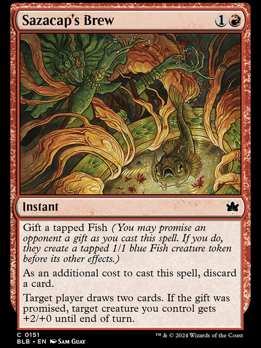 Sazacap's Brew (Bloomburrow) 1