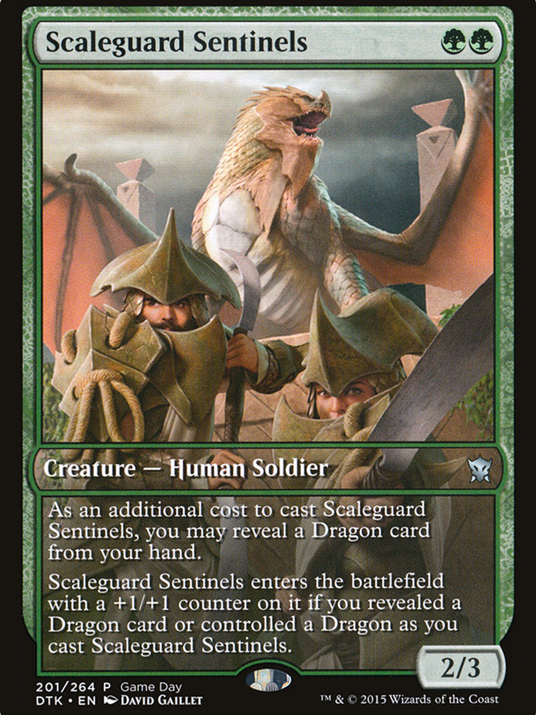 Scaleguard Sentinels (Dragons of Tarkir Promos) 1