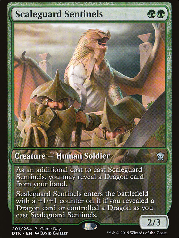 Scaleguard Sentinels (Dragons of Tarkir Promos) 1