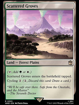 Scattered Groves (Doctor Who)