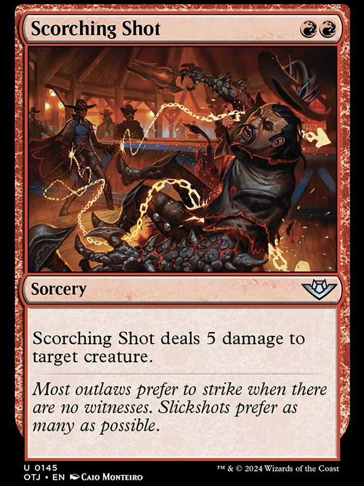 Scorching Shot (Outlaws of Thunder Junction) 1