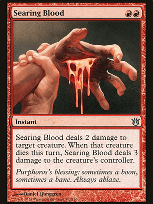 Searing Blood (Born of the Gods)