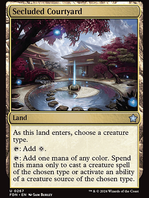 Secluded Courtyard (Foundations)