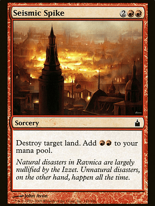 Seismic Spike (Ravnica: City of Guilds)