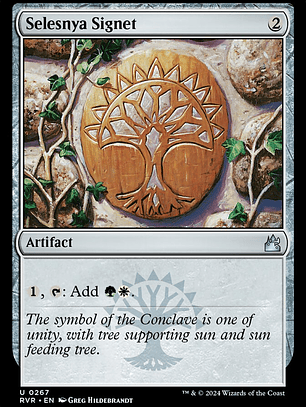 Selesnya Signet (Ravnica Remastered)