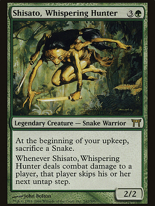 Shisato, Whispering Hunter (Champions of Kamigawa)