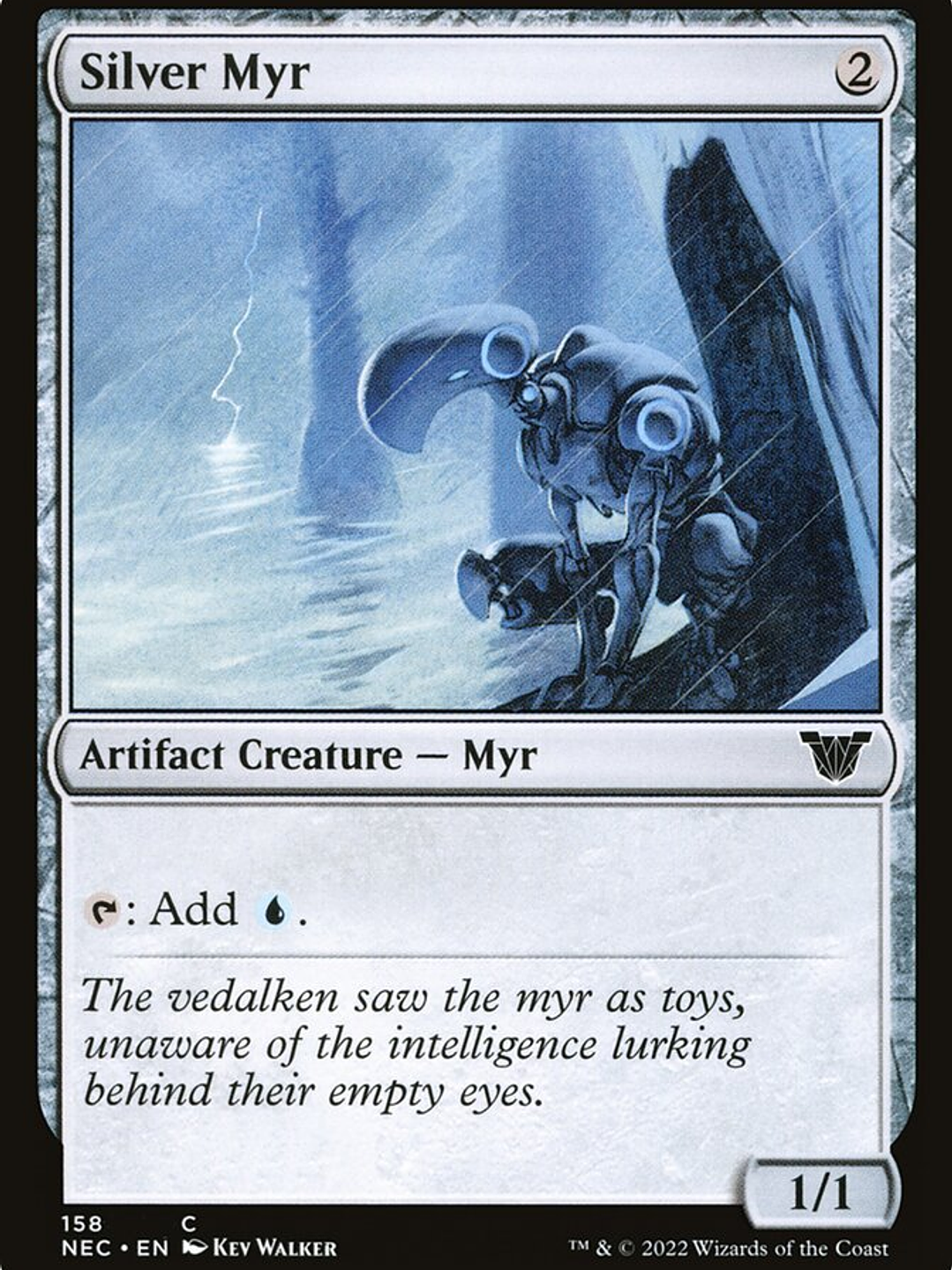 Silver Myr (Neon Dynasty Commander) 1