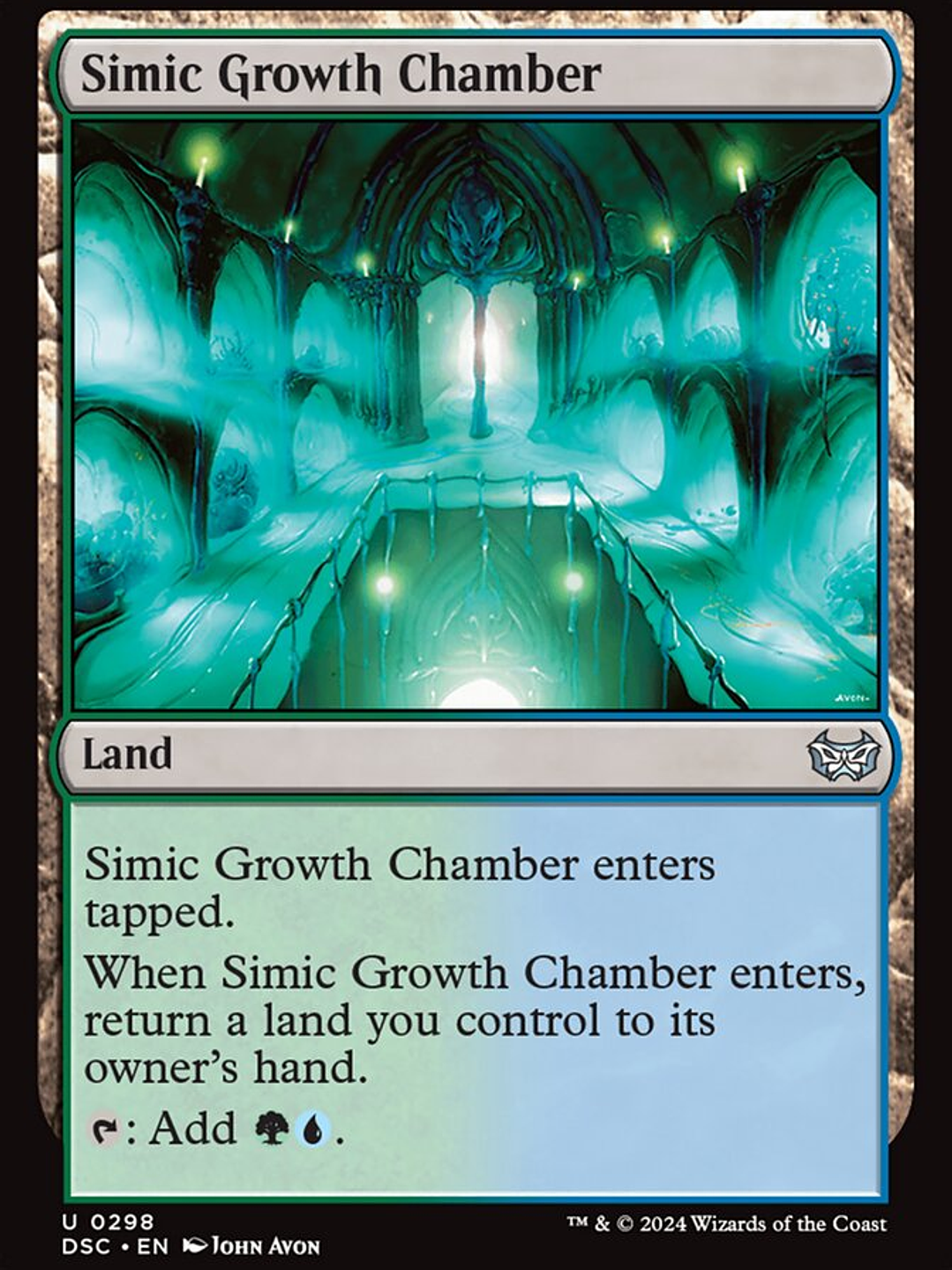 Simic Growth Chamber (Duskmourn: House of Horror Commander) 1