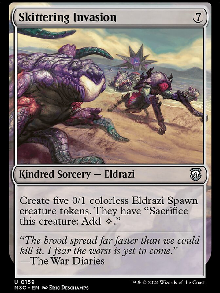 Skittering Invasion (Modern Horizons 3 Commander) 1