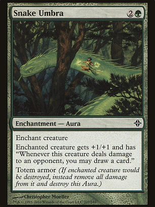 Snake Umbra (Rise of the Eldrazi)