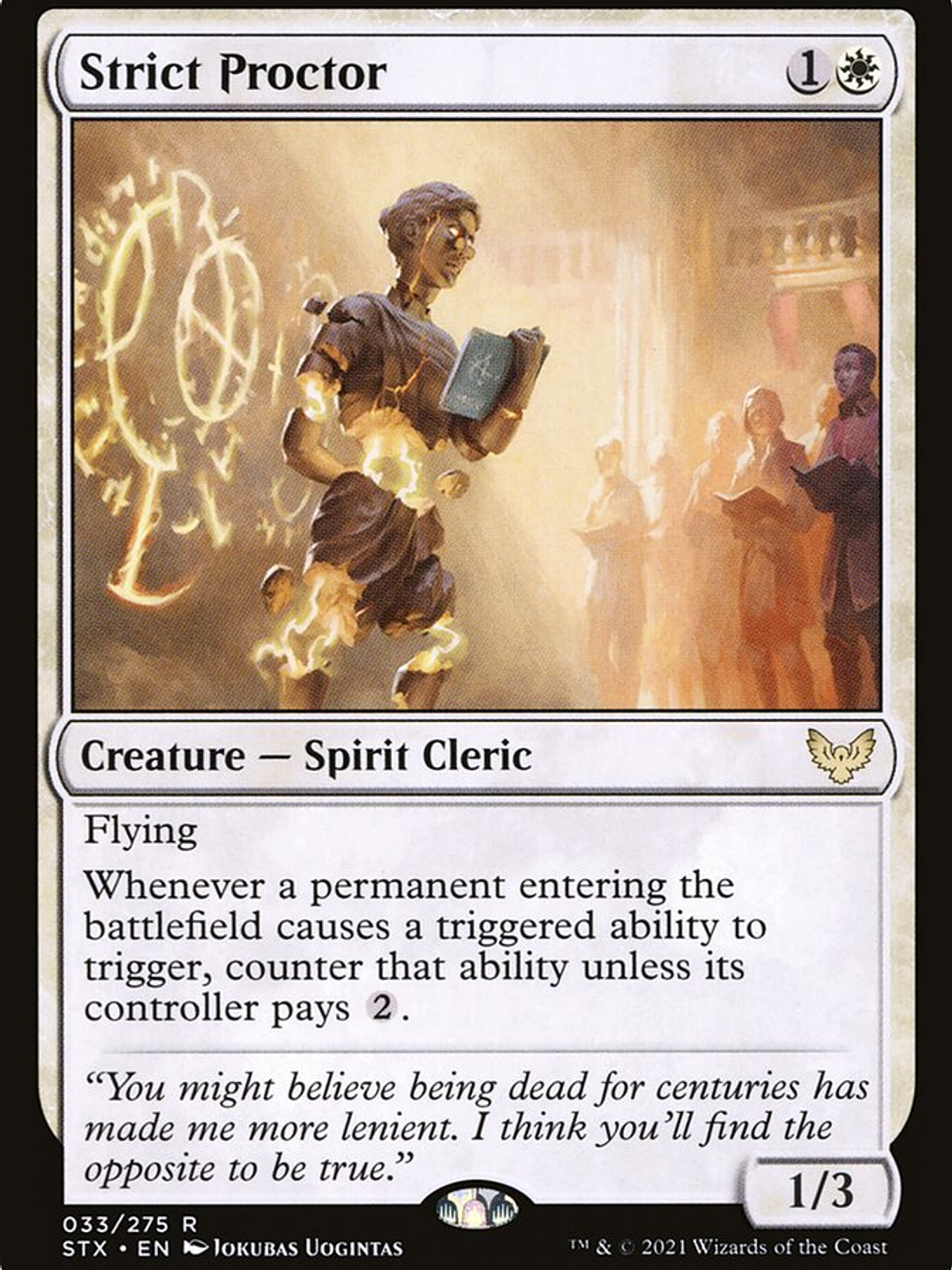 Strict Proctor (Strixhaven: School of Mages) 1
