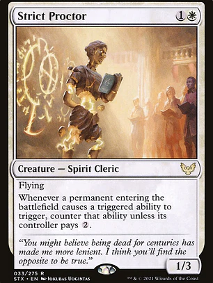 Strict Proctor (Strixhaven: School of Mages)