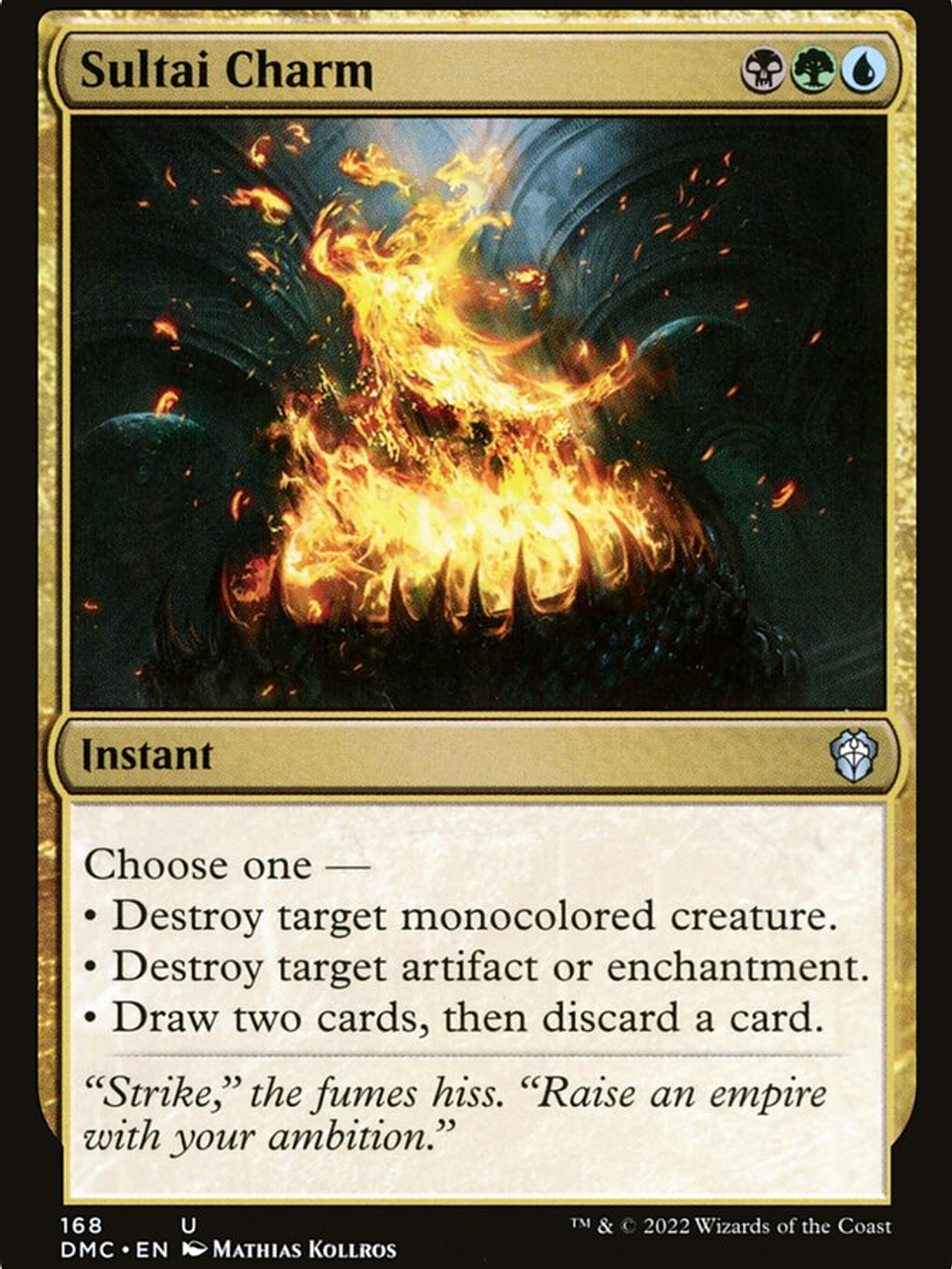 Sultai Charm (Dominaria United Commander) 1