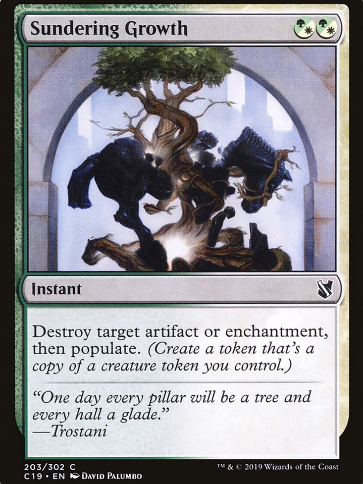 Sundering Growth (Commander 2019) 1