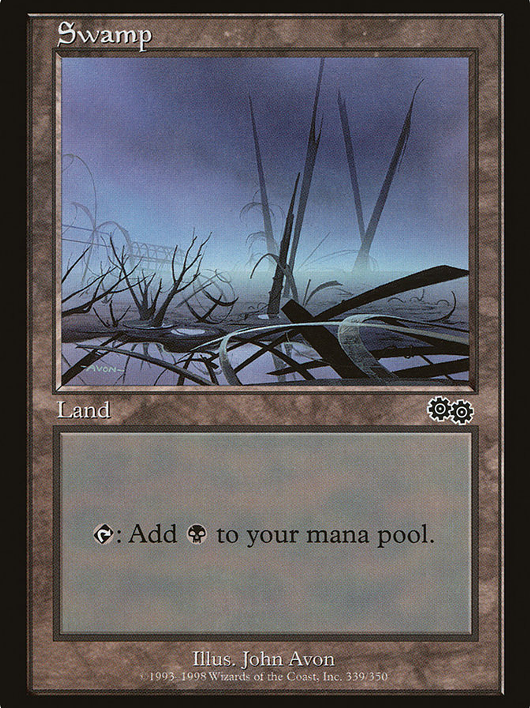Swamp (Urza's Saga) 1