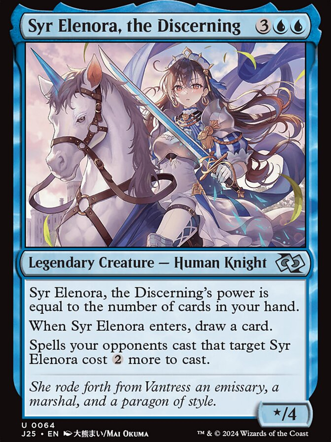 Syr Elenora, the Discerning (Foundations Jumpstart) 1