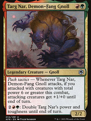 Targ Nar, Demon-Fang Gnoll (Adventures in the Forgotten Realms)